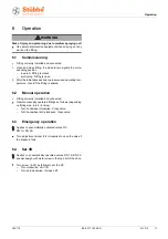 Preview for 11 page of Stübbe MV 310 Series Operating Manual