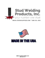 Preview for 17 page of stud welding products StudPro 2500XI Operator'S Manual