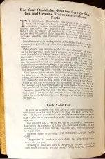 Preview for 5 page of Studebaker President Eight Owner'S Manual