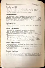 Preview for 12 page of Studebaker President Eight Owner'S Manual