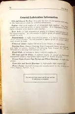 Preview for 20 page of Studebaker President Eight Owner'S Manual