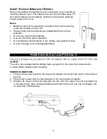 Preview for 8 page of Studebaker SB5050 Manual