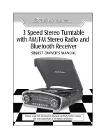 Studebaker SB6057 Owner'S Manual preview
