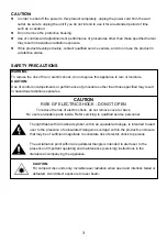 Preview for 4 page of Studebaker Studebaker SB6060 Owner'S Manual