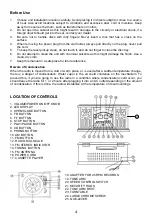 Preview for 5 page of Studebaker Studebaker SB6060 Owner'S Manual