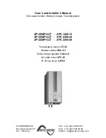 Studer Cable Cover CFC-01 User'S And Installer'S Manual preview