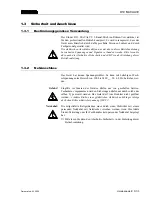 Предварительный просмотр 38 страницы Studer D19 MicVALVE Operating Instructions Manual