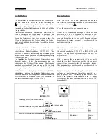 Preview for 5 page of Studer D424 Operating And Service Instructions