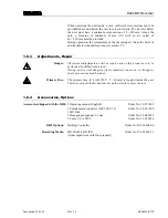 Preview for 27 page of Studer D424 Operating And Service Instructions