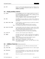 Preview for 38 page of Studer D424 Operating And Service Instructions