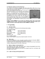 Preview for 20 page of Studer HP-COMPACT HPC 2512 User And Installation Manual