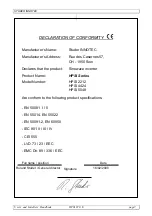 Предварительный просмотр 8 страницы Studer HPSI 2212 User And Installer Handbook