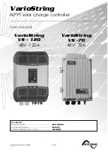 Предварительный просмотр 1 страницы Studer VarioString VS-120 User Manual