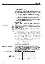 Preview for 4 page of Studer Vista 5 M3 Operating Instructions Manual