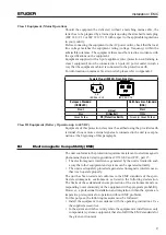 Preview for 7 page of Studer Vista 5 M3 Operating Instructions Manual