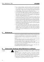 Preview for 8 page of Studer Vista 5 M3 Operating Instructions Manual