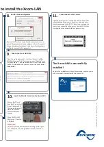 Предварительный просмотр 3 страницы Studer Xcom-LAN Quick Manual