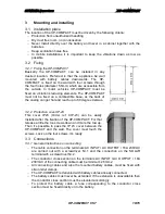 Preview for 10 page of Studer XP-COMPACT-XPC 1400-12 User'S And Installer'S Manual