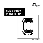 Предварительный просмотр 1 страницы Studer xtender xtm Quick Manual