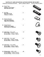 Предварительный просмотр 5 страницы Studio Designs 017342100954 Assembly Instructions Manual