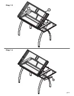 Предварительный просмотр 13 страницы Studio Designs 017342100954 Assembly Instructions Manual