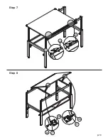 Предварительный просмотр 10 страницы Studio Designs 017342102101 Assembly Instructions Manual