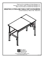 Предварительный просмотр 1 страницы Studio Designs 017342102125 Assembly Instructions Manual