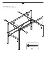 Предварительный просмотр 11 страницы Studio Designs 017342102125 Assembly Instructions Manual