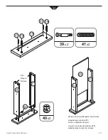 Предварительный просмотр 17 страницы Studio Designs 017342102125 Assembly Instructions Manual