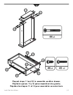 Предварительный просмотр 18 страницы Studio Designs 017342102125 Assembly Instructions Manual