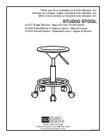 Preview for 1 page of Studio Designs 017342131781 Assembly Instructions