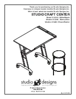 Studio Designs 017342132405 Assembly Instructions Manual preview