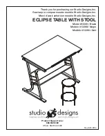 Предварительный просмотр 1 страницы Studio Designs 017342133662 Assembly Instructions Manual