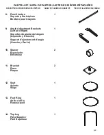 Предварительный просмотр 4 страницы Studio Designs 017342133662 Assembly Instructions Manual