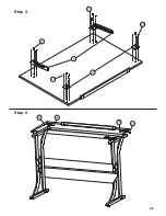 Предварительный просмотр 8 страницы Studio Designs 017342133662 Assembly Instructions Manual