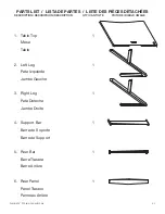 Preview for 3 page of Studio Designs 017342512573 Assembly Instructions Manual