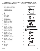 Preview for 4 page of Studio Designs COMET CENTER 13319 Assembly Instructions Manual