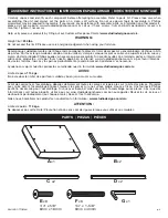 Preview for 2 page of Studio Designs HOME 70198 Assembly Instructions