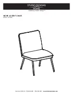 Studio Designs HOME 70204 Assembly Instructions preview