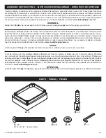 Preview for 2 page of Studio Designs HOME 72018 Assembly Instructions