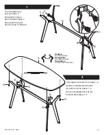 Preview for 3 page of Studio Designs HOME ARCHTECH 71028 Assembly Instructions