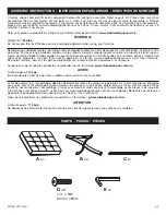 Preview for 2 page of Studio Designs HOME ATRIUM 70192 Assembly Instructions