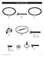 Preview for 3 page of Studio Designs HOME CAMBER 71003 Assembly Instructions Manual