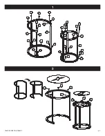 Preview for 3 page of Studio Designs HOME CAMBER 71010 Assembly Instructions