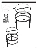 Preview for 6 page of Studio Designs HOME CORBEL 74000 Assembly Instructions Manual