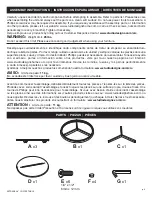 Preview for 2 page of Studio Designs HOME ESTRADE 74004 Assembly Instructions