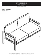 Studio Designs HOME LINTEL 72030 Assembly Instructions Manual preview