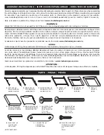 Preview for 2 page of Studio Designs HOME LINTEL ARMCHAIR 72029 Assembly Instructions Manual