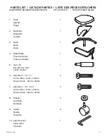 Preview for 3 page of Studio Designs PONDEROSA 13249 Assembly Instructions Manual