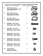 Предварительный просмотр 4 страницы Studio Designs PRO CRAFT STATION 13245 Assembly Instructions Manual